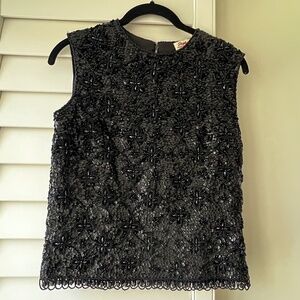 Vintage Stephen Chu black sequin top
